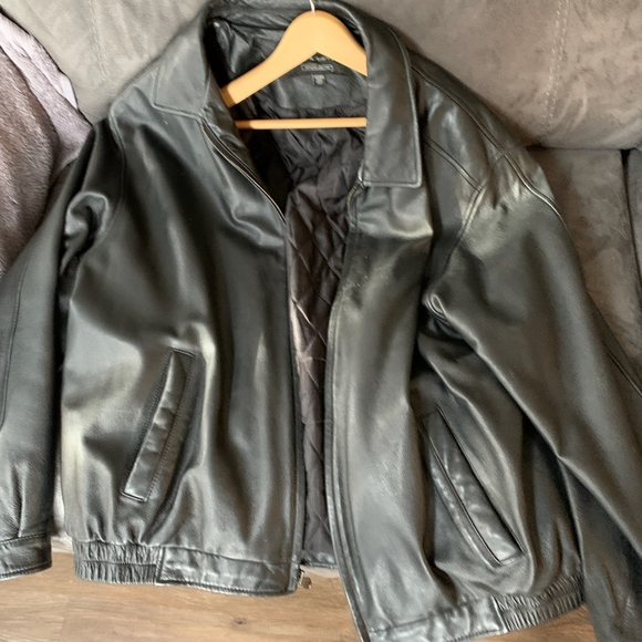 Men leather jacket - Picture 1 of 1